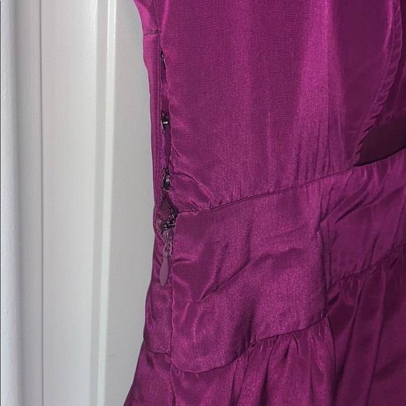 BCBG Generation purple dress with cutout in back - Picture 3 of 6